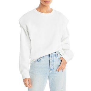 NWOT PISTOLA Lenora Flanger Oversized Cotton Sweatshirt